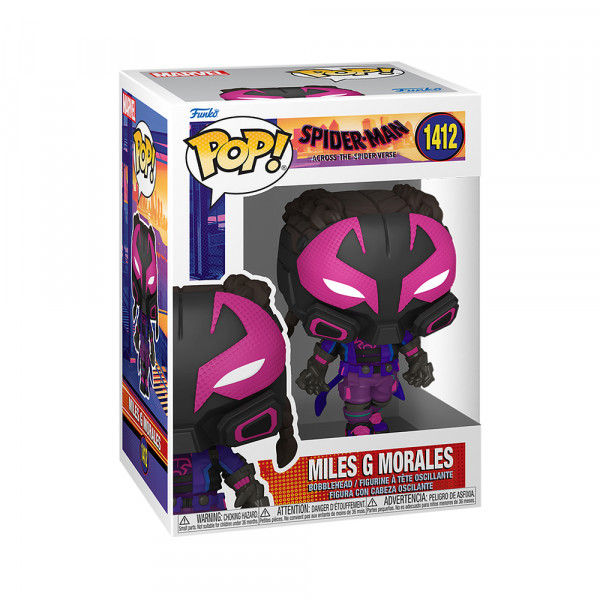 Funko POP! Marvel Spider-Man Across the Spider-Verse: Miles G Morales (1412)